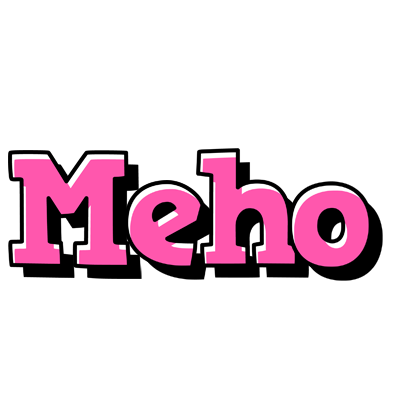 Meho girlish logo