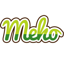 Meho golfing logo