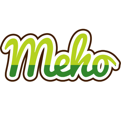 Meho golfing logo