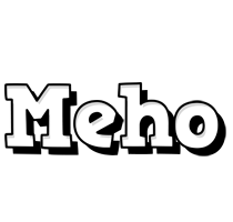 Meho snowing logo