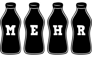 Mehr bottle logo