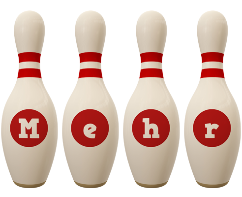 Mehr bowling-pin logo