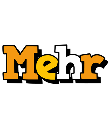 Mehr cartoon logo