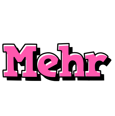 Mehr girlish logo