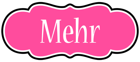 Mehr invitation logo
