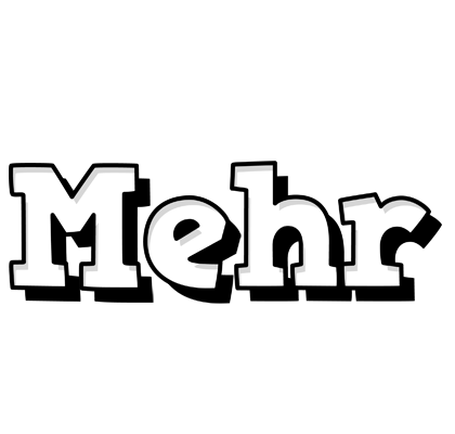 Mehr snowing logo
