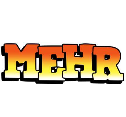 Mehr sunset logo