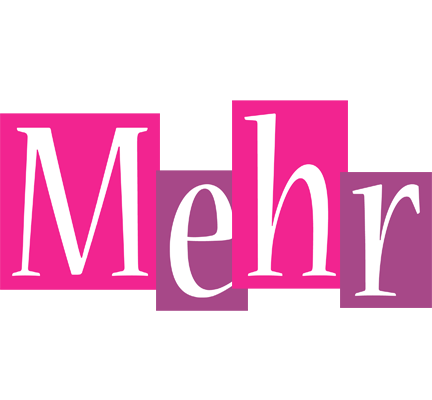 Mehr whine logo
