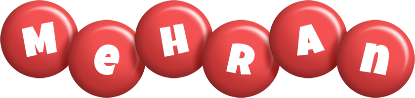 Mehran candy-red logo