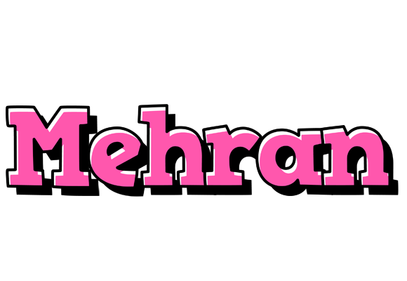Mehran girlish logo