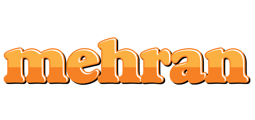 Mehran orange logo