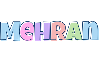 Mehran pastel logo
