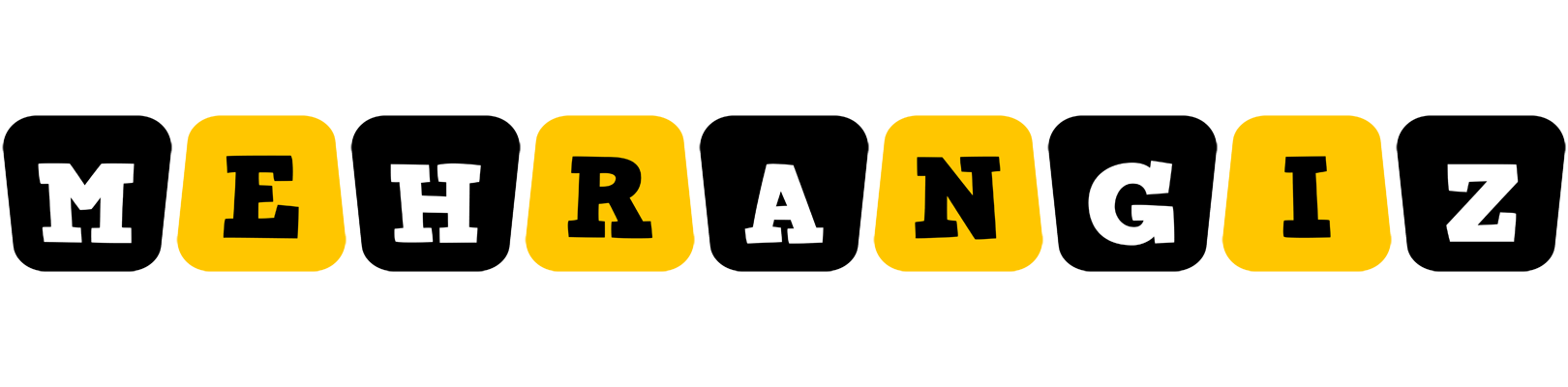 Mehrangiz boots logo