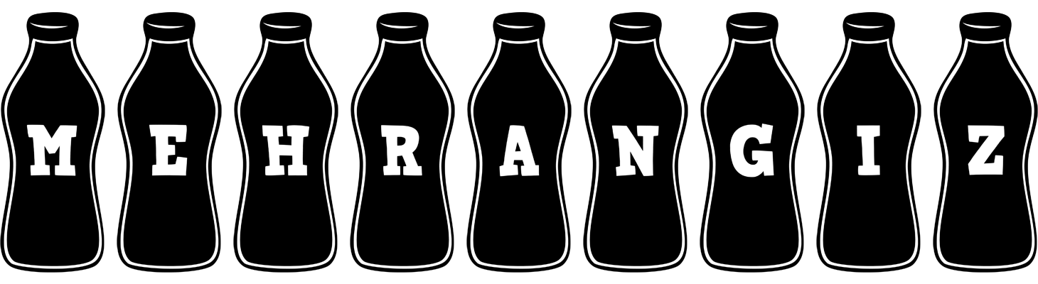 Mehrangiz bottle logo