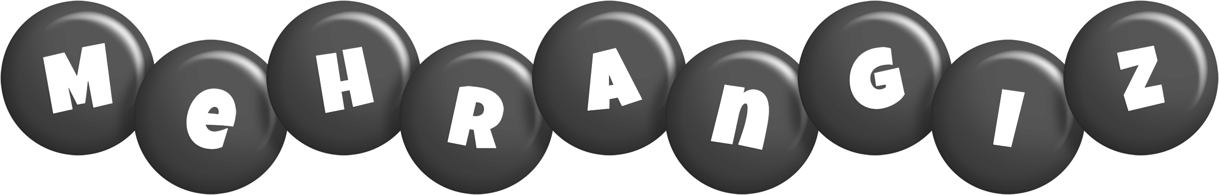 Mehrangiz candy-black logo