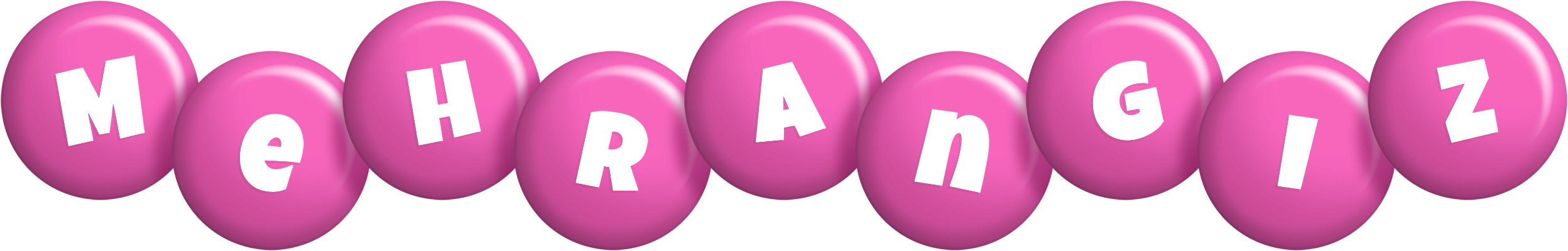 Mehrangiz candy-pink logo
