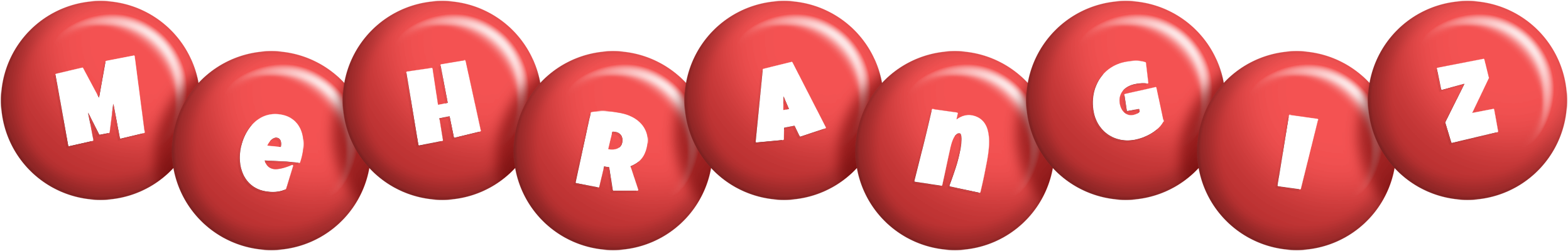 Mehrangiz candy-red logo