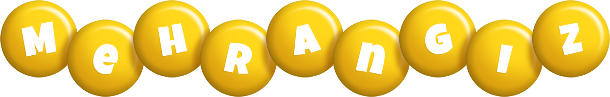 Mehrangiz candy-yellow logo
