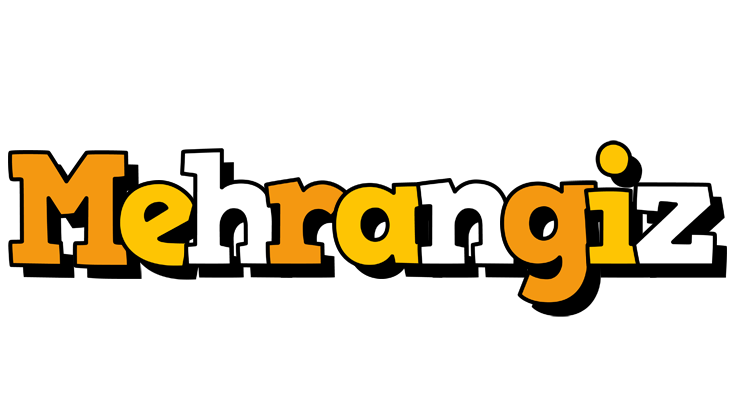 Mehrangiz cartoon logo