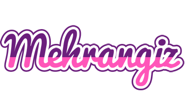 Mehrangiz cheerful logo
