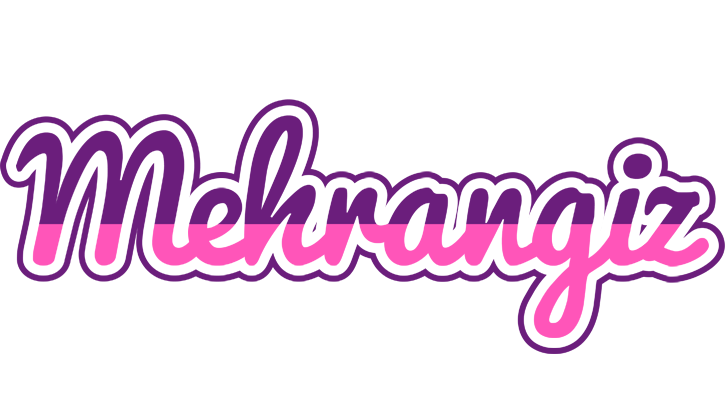 Mehrangiz cheerful logo
