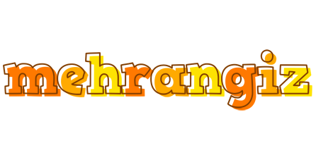 Mehrangiz desert logo