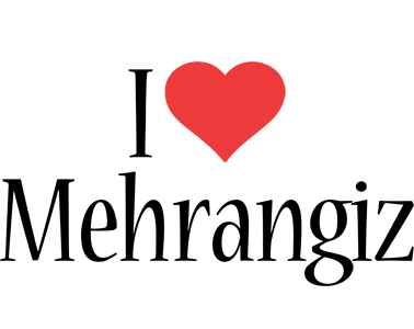 Mehrangiz i-love logo