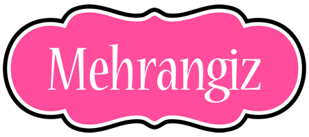 Mehrangiz invitation logo
