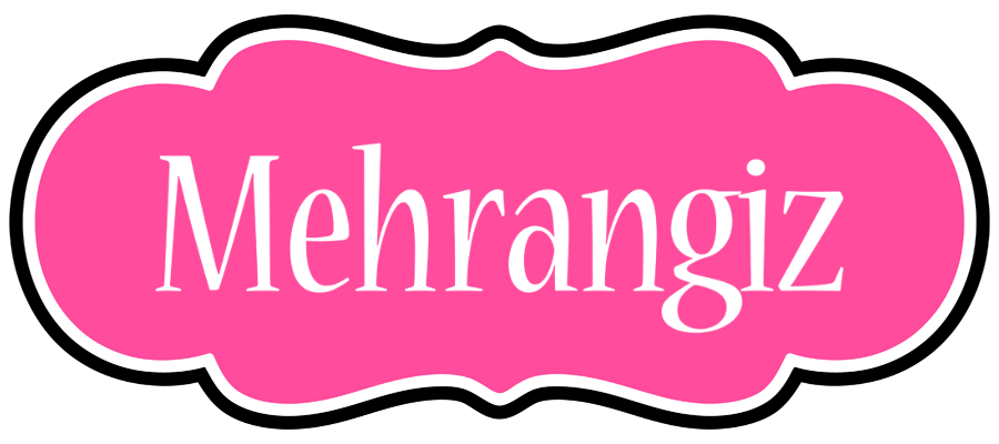 Mehrangiz invitation logo