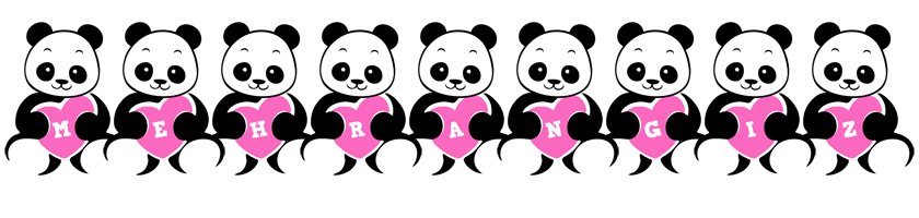 Mehrangiz love-panda logo