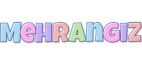 Mehrangiz pastel logo