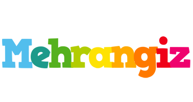 Mehrangiz rainbows logo