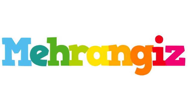 Mehrangiz rainbows logo