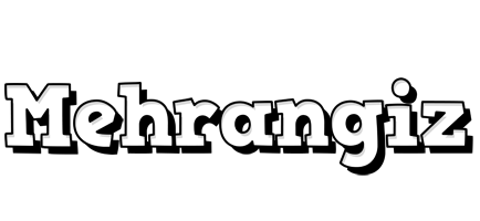 Mehrangiz snowing logo