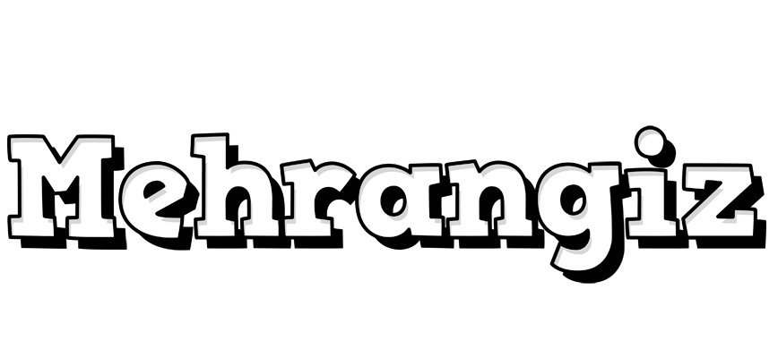 Mehrangiz snowing logo