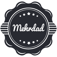 Mehrdad badge logo