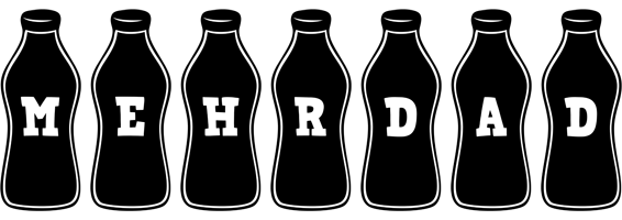 Mehrdad bottle logo