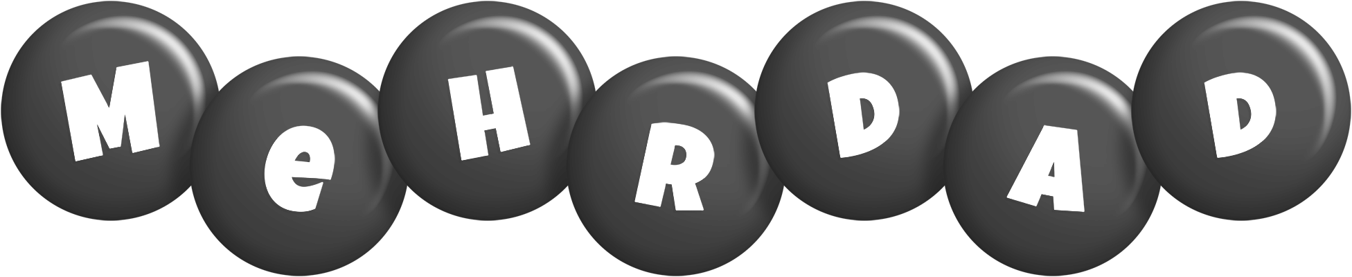 Mehrdad candy-black logo