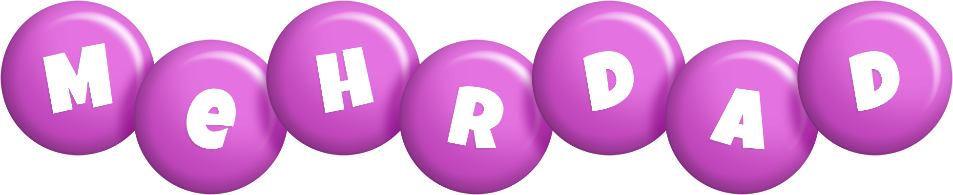 Mehrdad candy-purple logo
