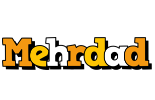 Mehrdad cartoon logo