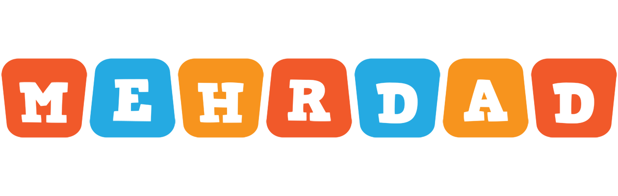 Mehrdad comics logo