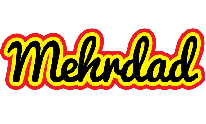 Mehrdad flaming logo