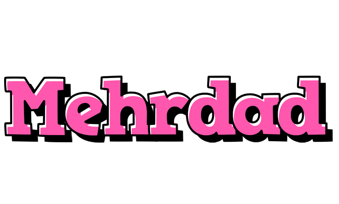 Mehrdad girlish logo
