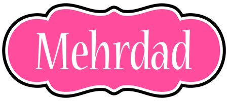 Mehrdad invitation logo