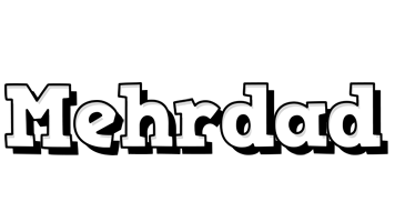 Mehrdad snowing logo