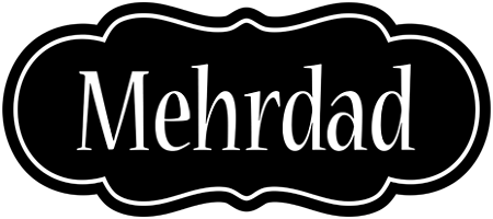 Mehrdad welcome logo