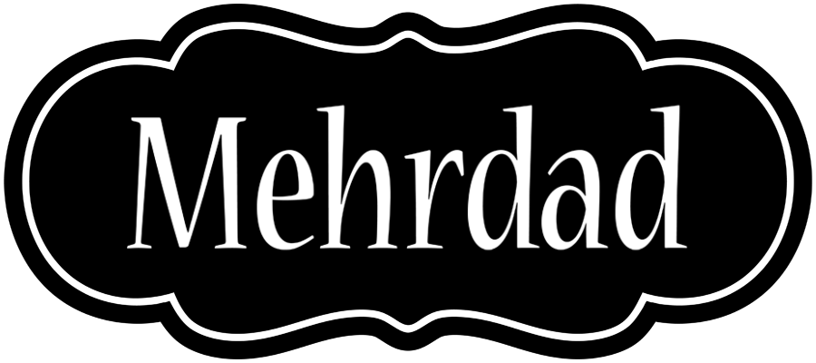 Mehrdad welcome logo