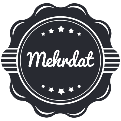 Mehrdat badge logo