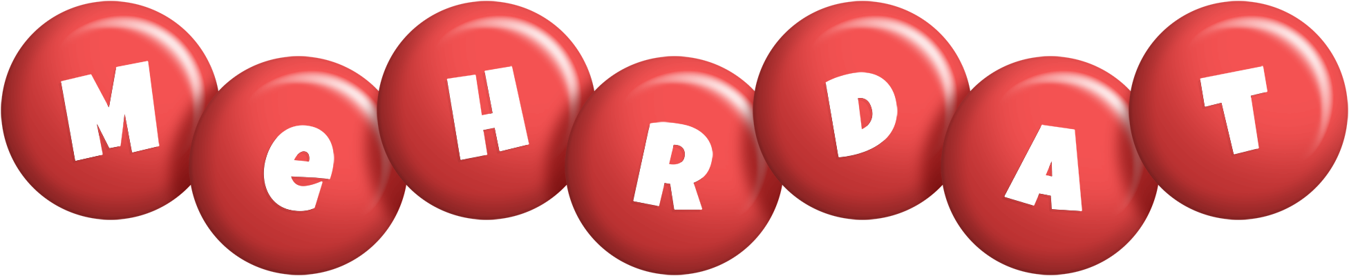 Mehrdat candy-red logo