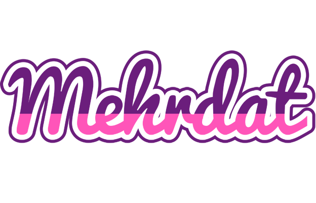 Mehrdat cheerful logo